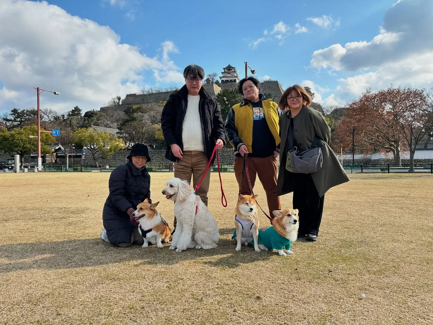 先日の内覧会に出席後に丸亀市で