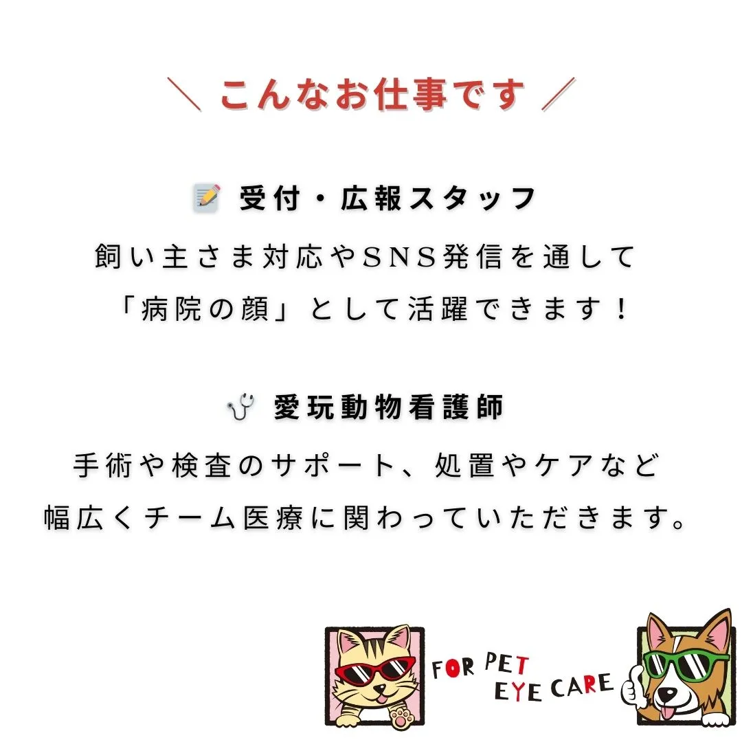 【🐾 スタッフ募集のお知らせ 🐾】