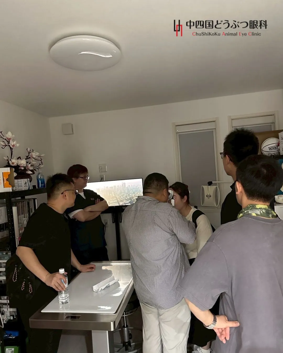 今日は中国から先生方が病院見学に来てくれました〜!✈️🐾